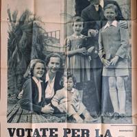 Poster referendum Monarchia o Repubblica 1946