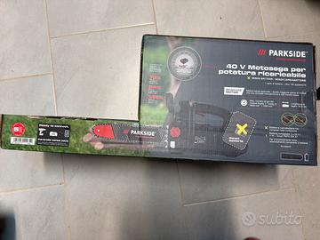 PARKSIDE 40 V Motosega a batteria PPAKS 40 LI A1