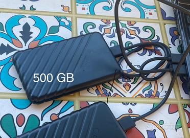 memoria esterna usb 500GB