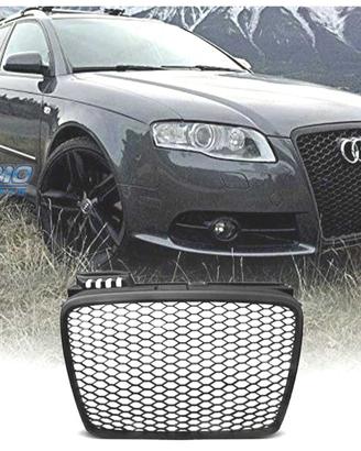 GRIGLIA AUDI A4 B7 04-07 LOOK RS NERO LUCIDO