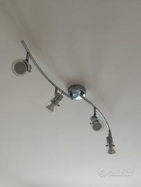 Mini tesata ondulare con faretti