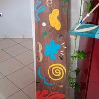 mensole artigianali decorate