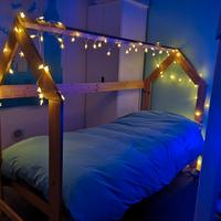 Struttura letto a capanna 