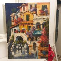 Quadro olio su tela