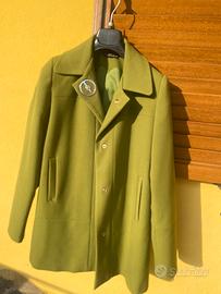Giubbotto verde da donna made in Italy, taglia M.