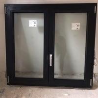 Serramento Oknoplast pvc nero opaco