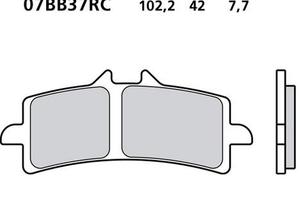 2 Coppie pastiglie brembo racing 07BB37RC