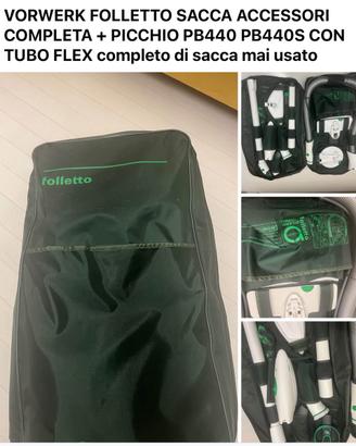 VORWERK FOLLETTO SACCA ACCESSORI