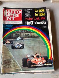 Riviste Autosprint dal 1973 al 1986