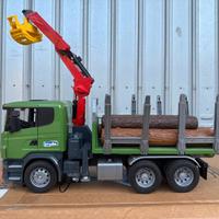 Bruder Scania gru legna