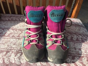 Scarpe scarponi Trekking x bambina Taglia 29