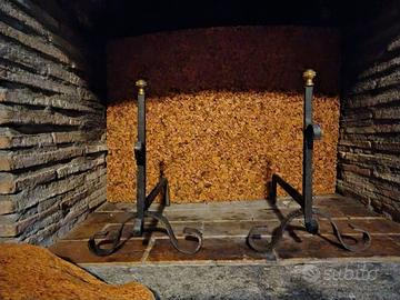 Coppia Alari per caminetto