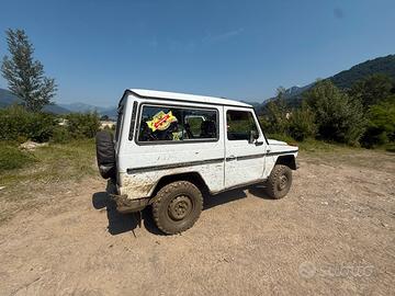 Mercedes classe g w460 con motore 270cdi