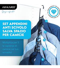 Grucce appendiabiti salvaspazio - Abbigliamento e Accessori In vendita a  Roma