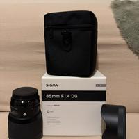 Sigma 85mm f/1.4 DG HSM Art - Attacco Canon EF