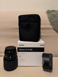 Sigma 85mm f/1.4 DG HSM Art - Attacco Canon EF