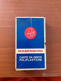 Masenghini, carte da gioco lombarde poliplastiche.