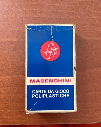 Masenghini, carte da gioco lombarde poliplastiche.