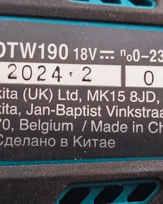 AVVITATORE A SPAZZOLE  ORIGINALE MAKITA 