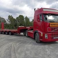 Semirimorchio Bertoja Volvo trattore eccezionale