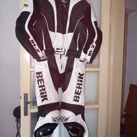 tuta moto divisibile Berik TG 52