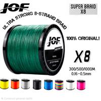 Trecciato JOF X8 Super Braid 1000m PE 8 0.50mm NEW