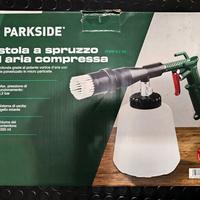 Pistola a spruzzo tornado ad aria Parkside nuova 