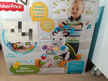 Primi Passi Zebra Fisher Price 