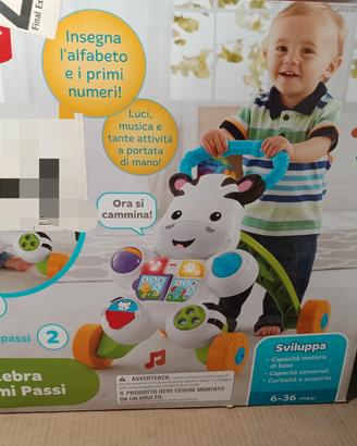 Primi Passi Zebra Fisher Price 