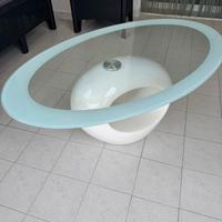 Tavolino in vetro