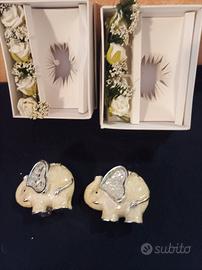  Due raffinate bomboniere in madreperla 