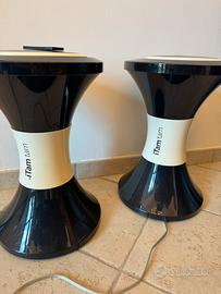 Coppia iTamTam speakers con dock Iphone epoca