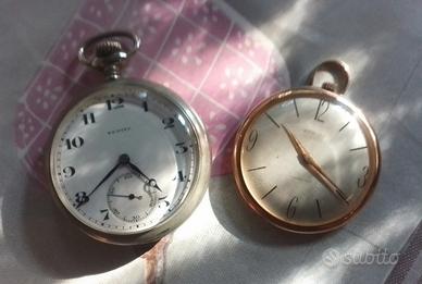 Coppia orologi da taschino antichi