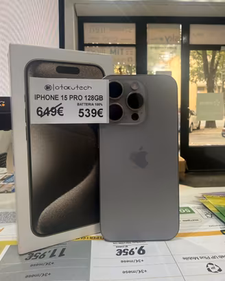 APPLE IPHONE 15 PRO 128GB PROMO OGGI
