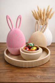 Coniglietti contenitori per dolci e giocattoli