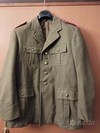 giacca militare vintage anni 70 