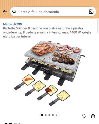 Piastra elettrica in Pietra Lavica