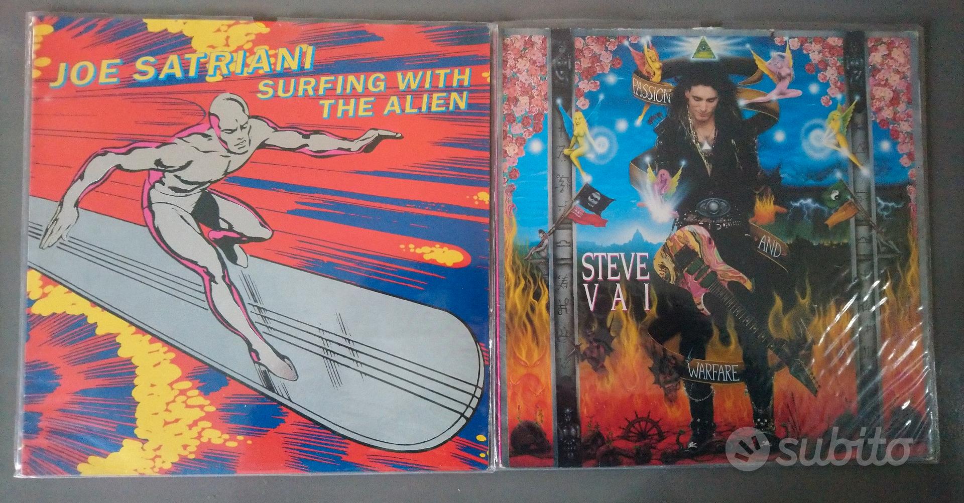 DISCHI CHITARRISTI Joe Satriani Steve Vai Hendrix - Musica e Film In ...