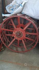 Ruote in ferro a gabbie