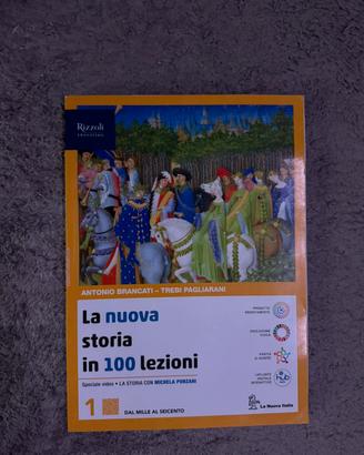 Libro scolastico: la nuova storia in 100 lezioni