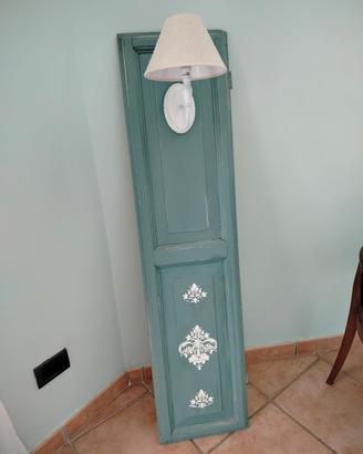 Lampada da terra Shabby Chic