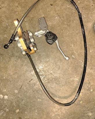 Impianto frenante anteriore completo