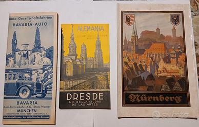 N. 6 GUIDE TURISTICHE CITTA' EUROPEE ANNI '30