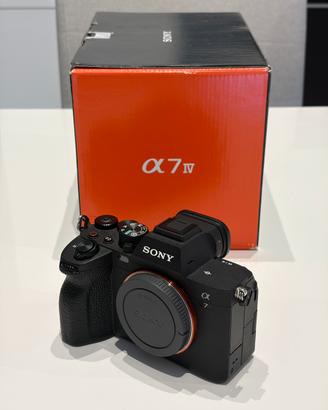 Sony Alpha A7IV - 7510 scatti - Garanzia 2028