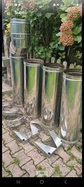 canna fumaria acciaio inox tubi d 300