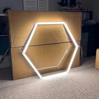 led nido d'ape esagonale officina garage