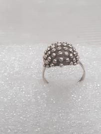 anello argento Sardo nido d'ape misura 20