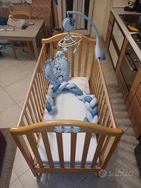 culla azzurra design 