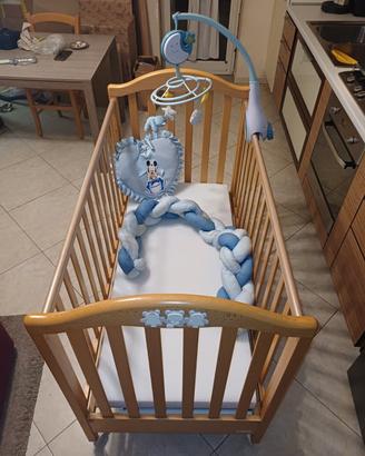 culla azzurra design 