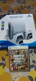STAND VERTICALE 3IN1 PER PS5 + GTA V